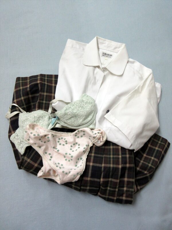 『脱ぎっぱなし』 制服＆下着
