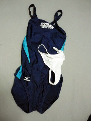 『脱ぎっぱなし』 直ばき競泳水着&アンダーショーツ