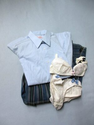 『脱ぎっぱなし』 制服＆下着