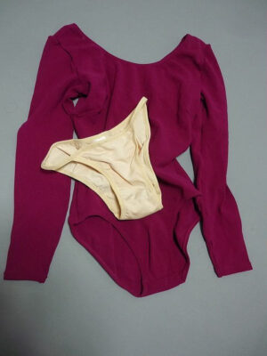 『脱ぎっぱなし』 直ばきレオタード＆アンダーショーツ