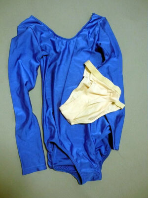 『脱ぎっぱなし』 直ばきレオタード＆アンダーショーツ